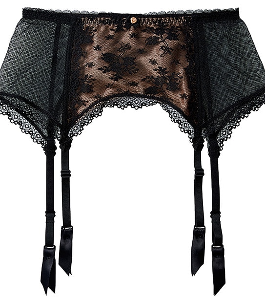 Collette Dinnigan Wild Hearts Midnight Suspender