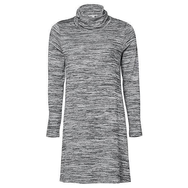 Cowl Neck Swing Dress Charcoal Marle Target Australia