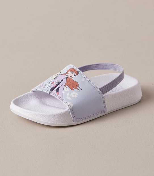 Kids Junior Disney Frozen Backstrap Slides