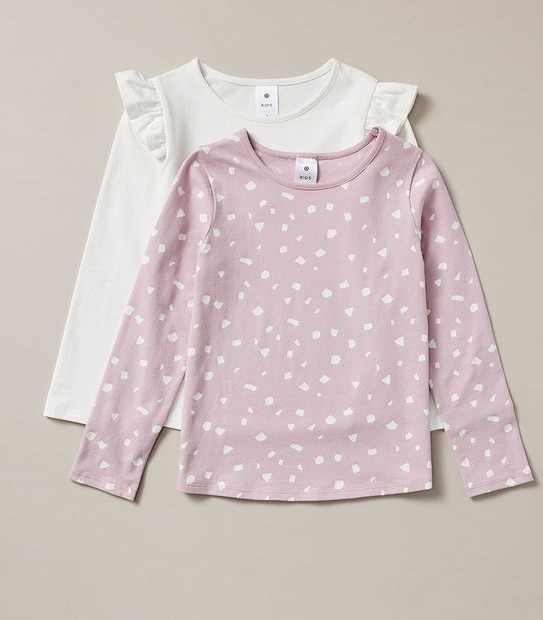 2 Pack Long Sleeve Tops
