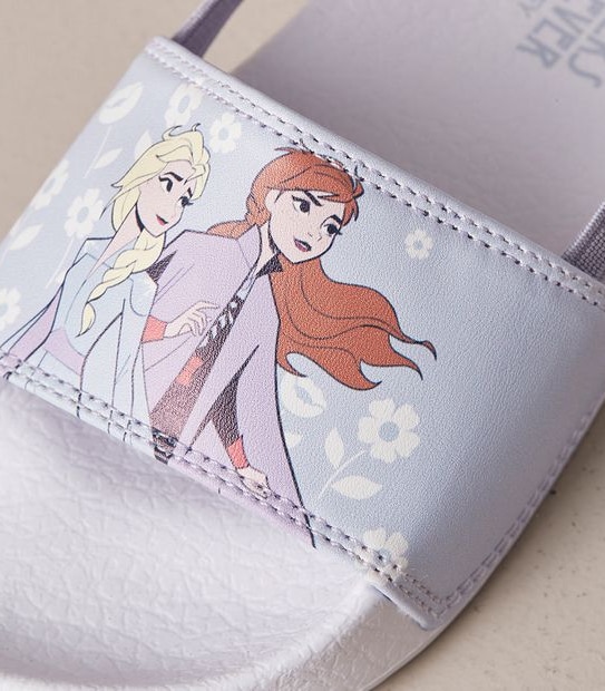 Kids Junior Disney Frozen Backstrap Slides