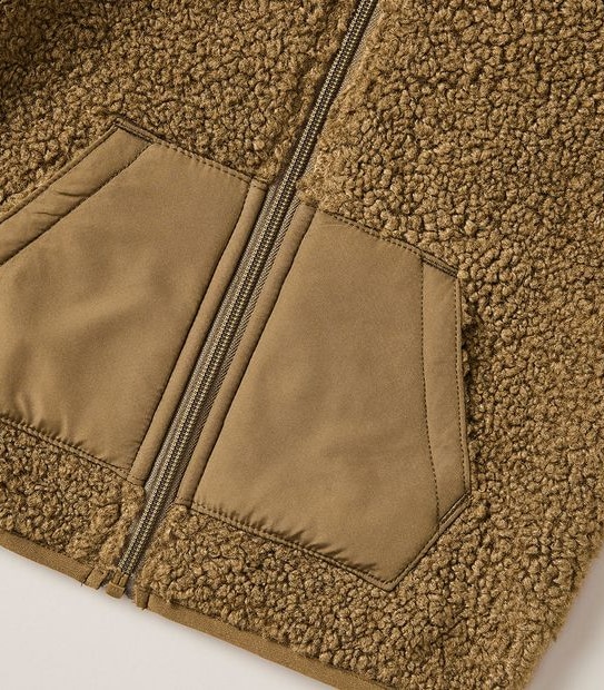 Zip Thru Teddy Fleece Jacket