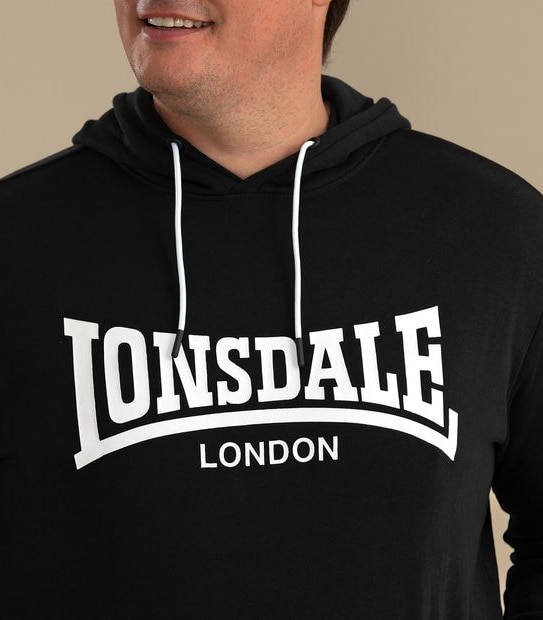 Lonsdale London Plus Size Waterloo Hoodie