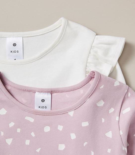 2 Pack Long Sleeve Tops