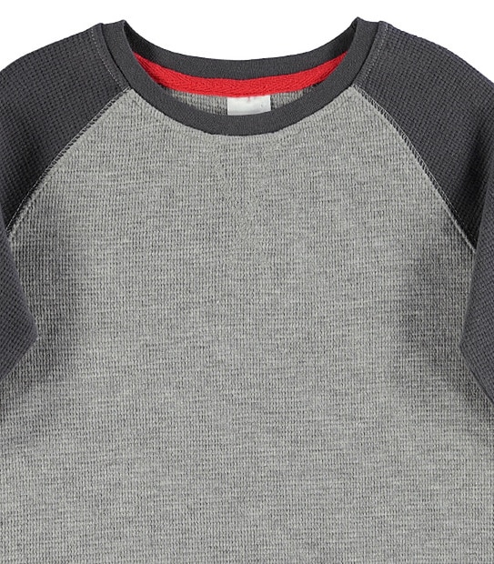 Long Sleeve Waffle Top