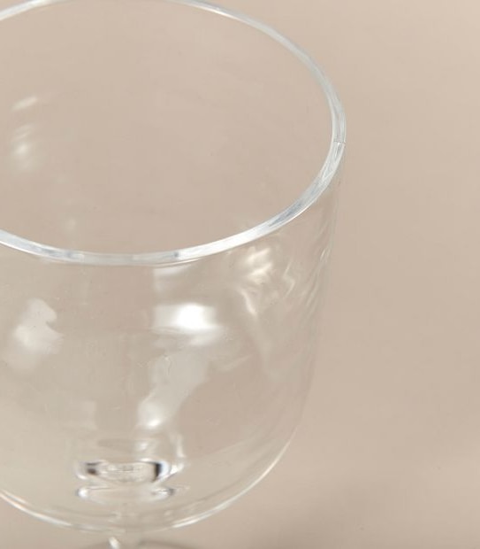 Dimple Acrylic Wine Goblet