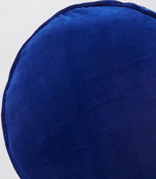 Round Velvet Cushion