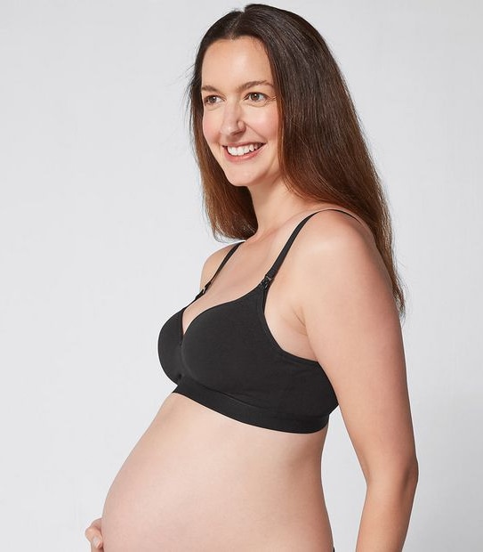 Lamaze Intimates Womens Everyday Cotton Bra Wire-Free  Motherhood/Maternity/Nursing Bra