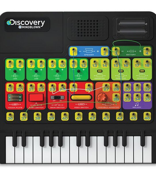 STEM Discovery #MINDBLOWN Circuitry Keyboard DIY Electronics & Music Lab