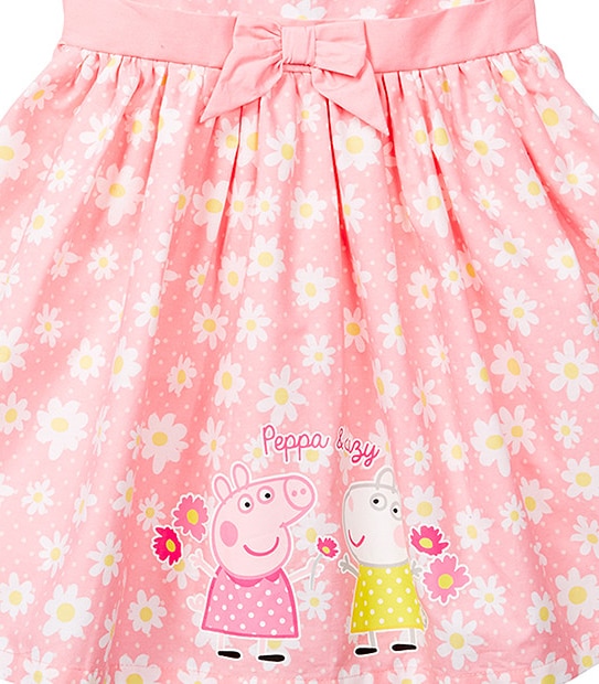 Girls' Peppa Pig Daisy Print Dress