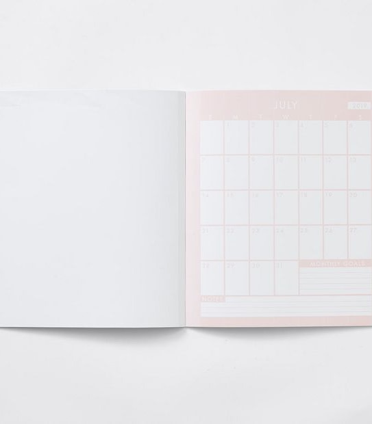 Monthly Planner - Grid Design