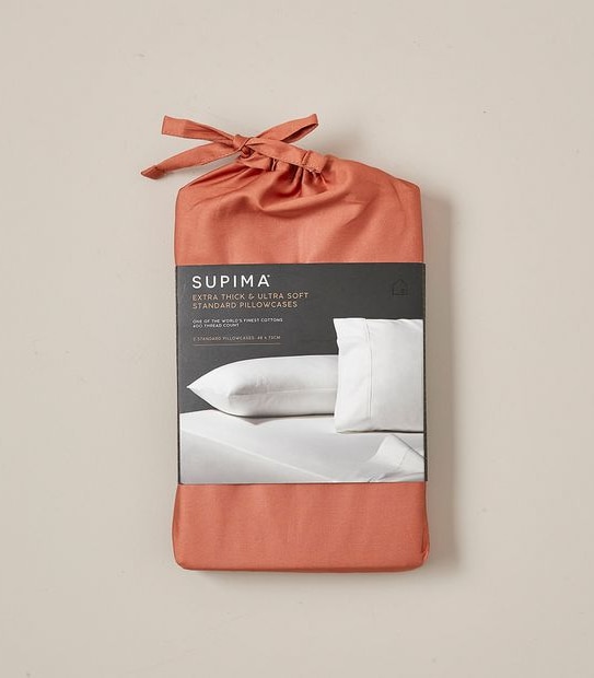 Supima 2 Pack 400 Thread Count Pillowcases