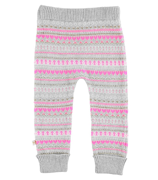 Metallic Knit Pants