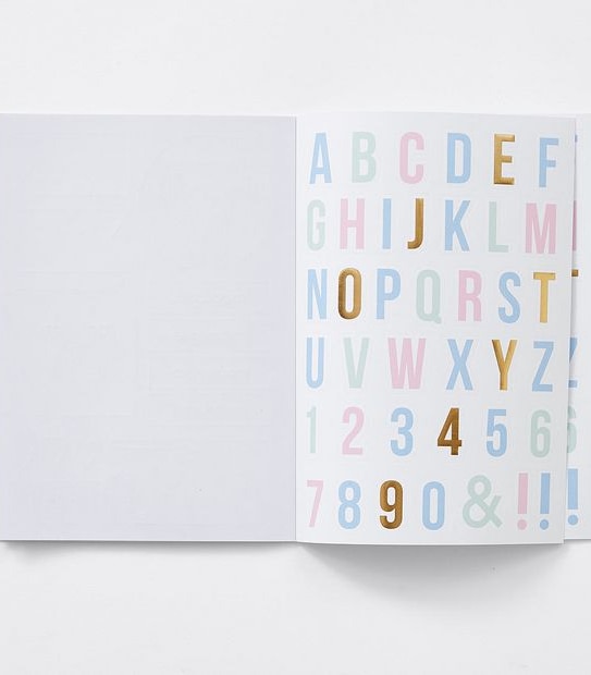 Planner Sticker Book - Grid Design