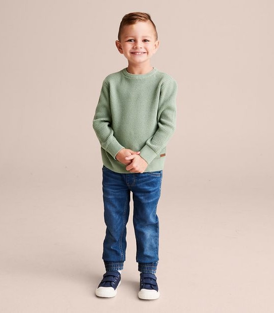 Waffle Knit Jumper