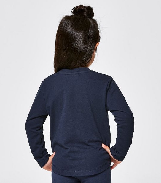 Fila Rainbow Long Sleeve Top - Navy Blue