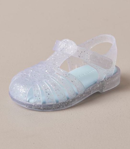 G FW JELLY SILVER GLITTER FISHERMAN  SIZE 3-7