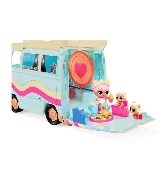 L.O.L. Surprise! 5-N-1 Grill & Groove Camper&trade; Fully-Furnished Playset with Multiple Surprises