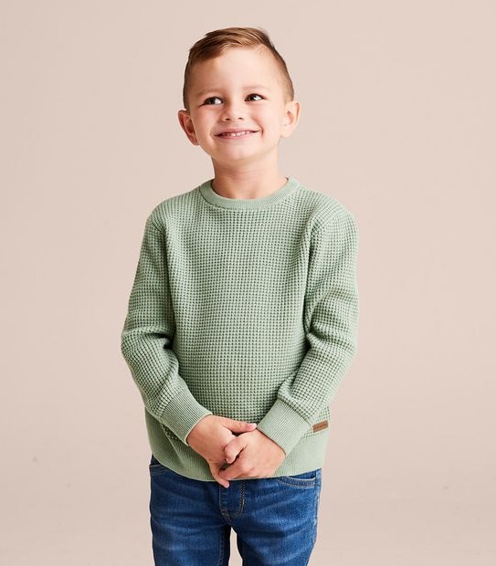 Waffle Knit Jumper