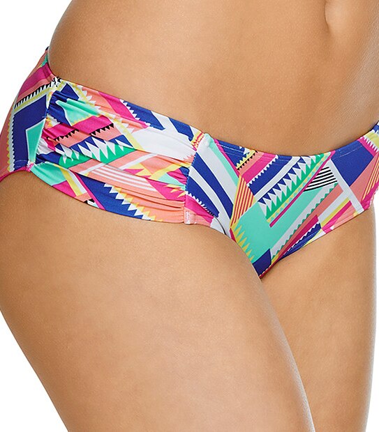 Piping Hot Odyssey Ruched Bikini Briefs 1 of 3