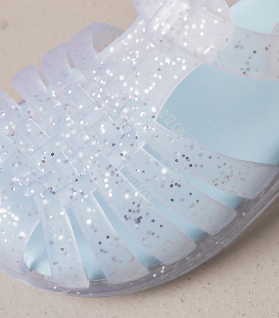 G FW JELLY SILVER GLITTER FISHERMAN  SIZE 3-7