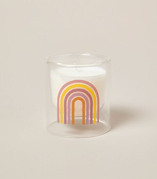 Stay Golden Candle - Rainbow