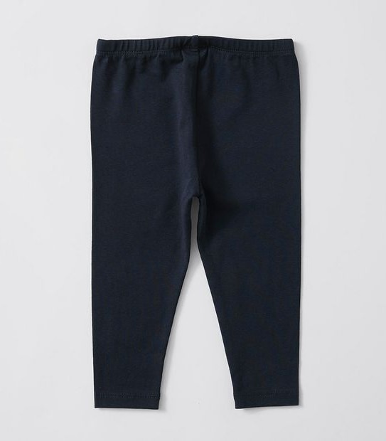 Baby Organic Cotton Leggings - Navy Blue | Target Australia