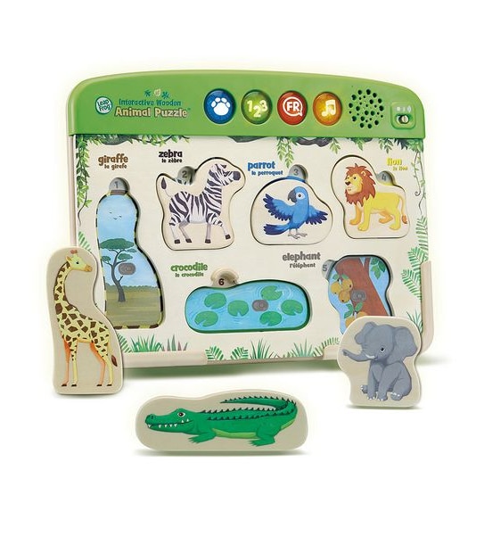 LeapFrog Interactive Wooden Animal Puzzle