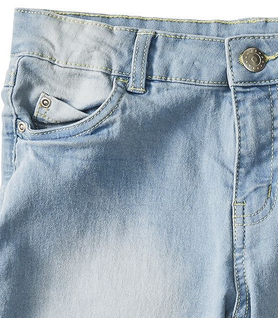 Knee Length Denim Shorts
