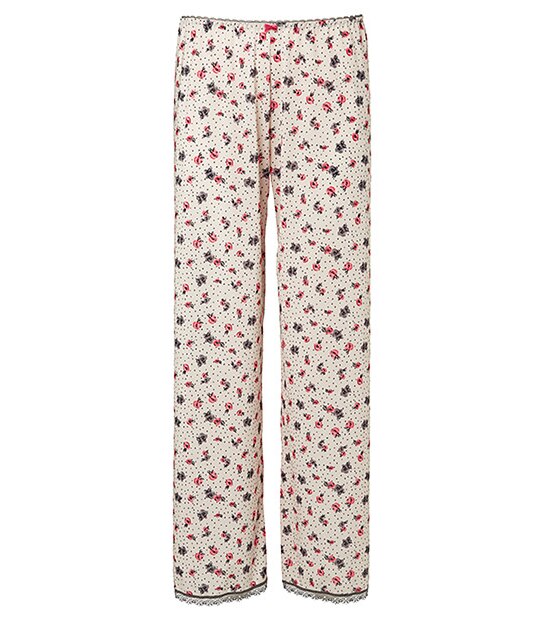 Collette Dinnigan Wild Hearts Confetti Rose Sleep Pants