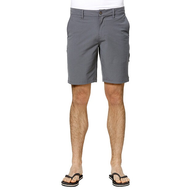 Men's Plain Hybrid Shorts Grey Target Australia