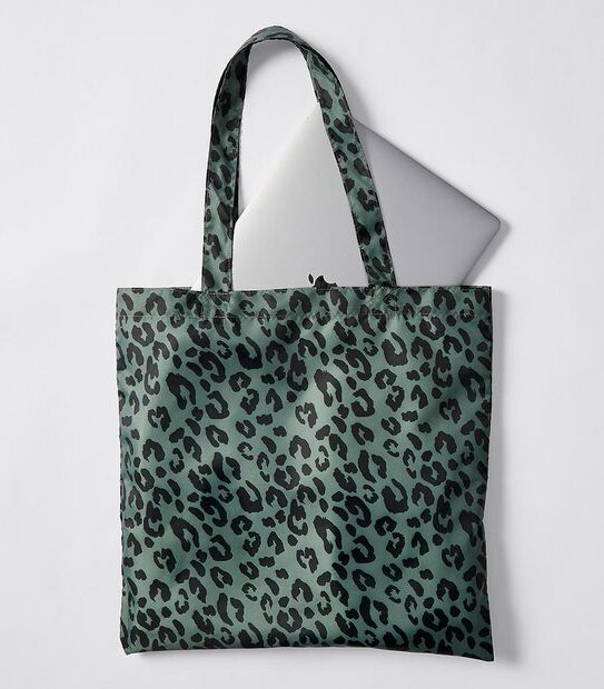 Round Fold Up Shopper Tote 