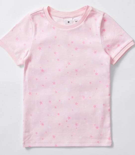 Mix and Match 2 Pack Pyjama Set - Pink Stars and Stripes