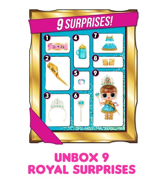 L.O.L. Surprise! Queens Dolls with 9 Surprises - Assorted*