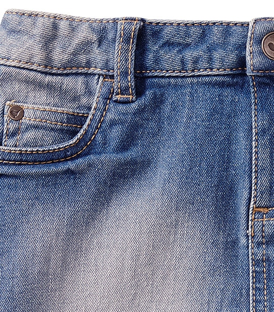 Girls' Basic Denim Skirt