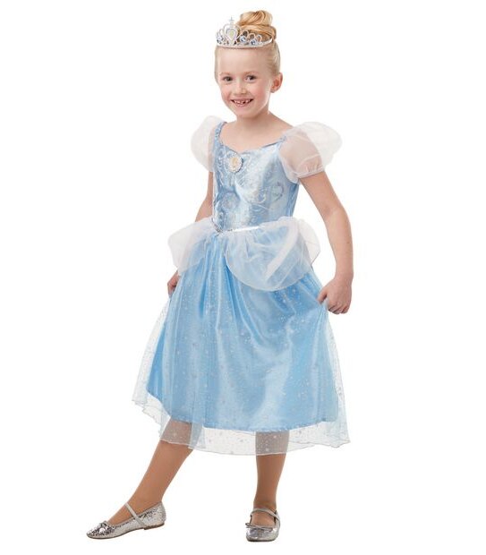Disney Princess Cinderella Glitter & Sparkle Kids Costume Target
