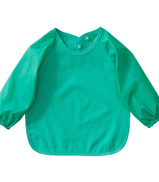Pack of 1 Toddler Smock Bib - Green