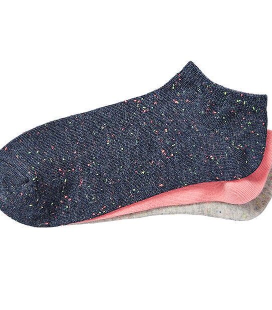 3 Pack Low Cut Socks