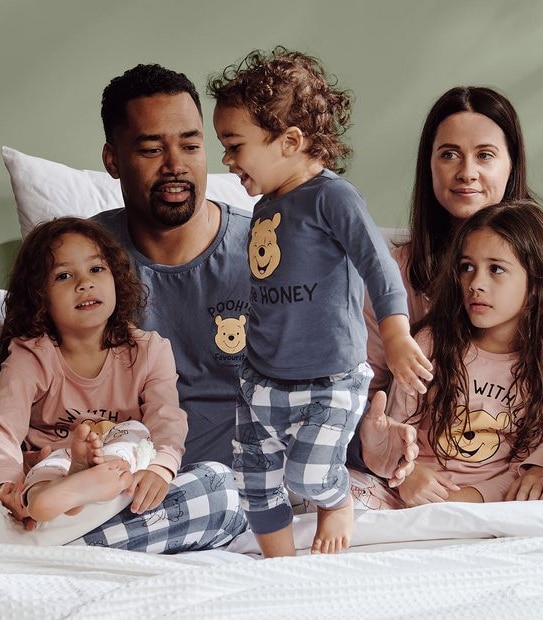 Kids Disney Winnie The Pooh Pyjama Set