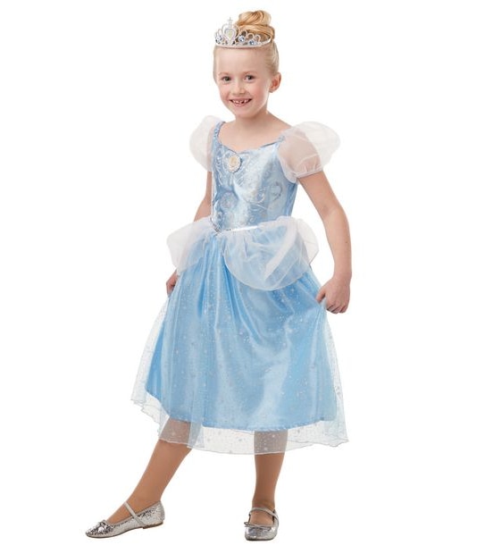 Disney Princess - Cinderella  Glitter & Sparkle Kids Costume