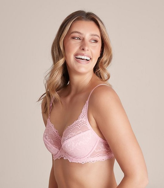Lace Soft Cup Underwire Bra Target Australia