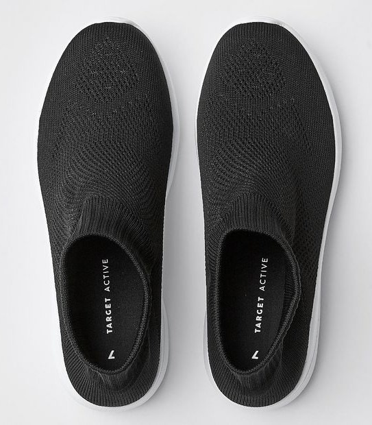 Ash Slip On Sneakers - Black/White