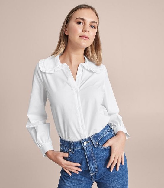 Lily Loves Statement Collar Shirt