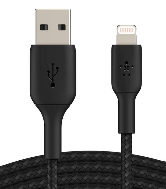 Belkin BC Braided Lightning to USB-A Cable 1M