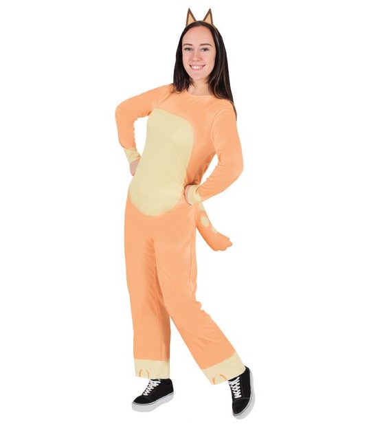 Bluey - Chilli Adult Costume - Size Medium