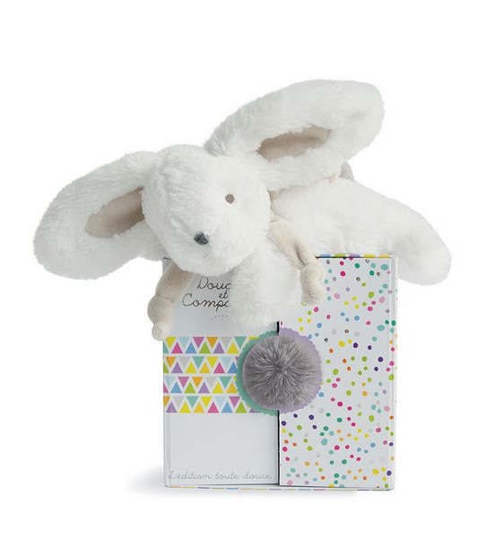 Histoire d' Ours Bunny Rabbit Plush 20cm - Grey