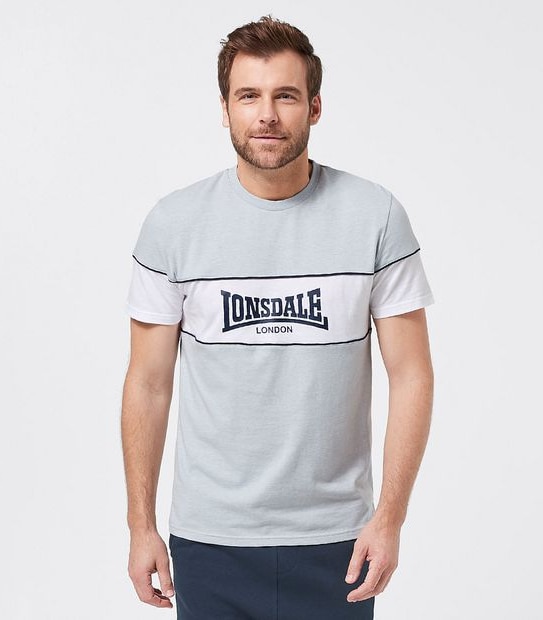 Lonsdale London Exeter T-Shirt - Grey