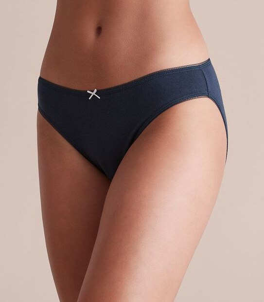 5 Pack Cotton/Elastane Bikini Briefs; Style: LBK183533