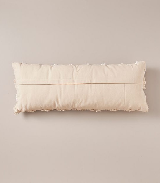 Azura Fringe Textured Breakfast Cushion
