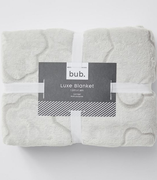 bub. Luxe Microfleece Blanket